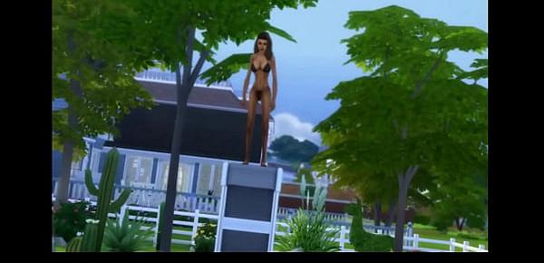  The Cougar Stalks Her Prey - Chapter One (Sims 4)